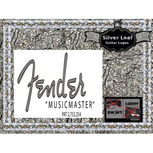 Fender Musicmaster Bass Guitar Decal #117s
