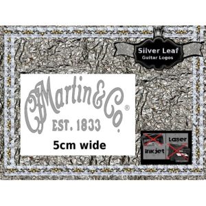 Martin & Co. Guitar Decal 118s
