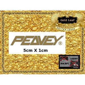 Peavey Guitar Decal Headstock Waterslide 121g