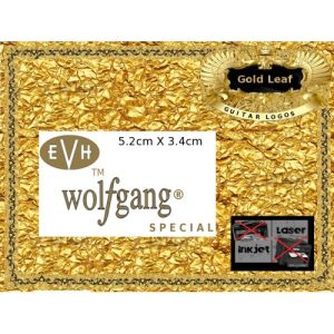 EVH Wolfgang Guitar Decal Headstock Waterslide 123g