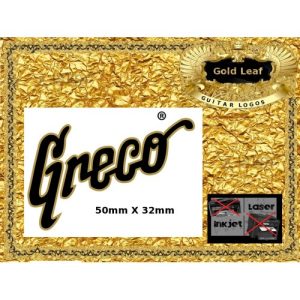 Greco Guitar Decal 132g
