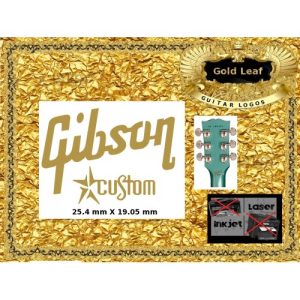 Gibson Custom Guitar Decal 138g