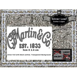 Martin & Co. Guitar Decal 140s