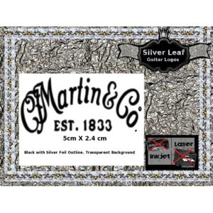 Martin & Co. Guitar Decal 141s