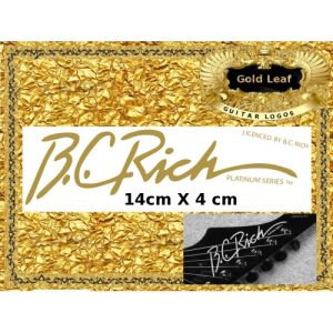 B.C. Rich Platinum Series Guitar Decal 148g