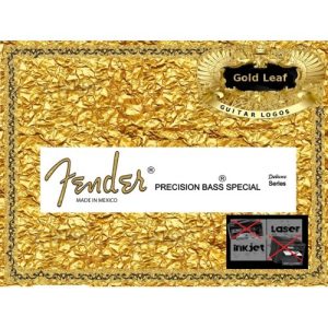 Fender Precision Bass Guitar Decal 160g