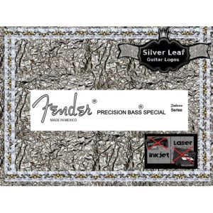 Fender Precision Bass Guitar Decal 160s