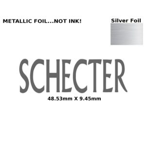 Schecter Guitar Decal 163s