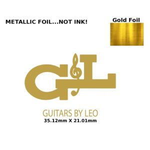 G&L Guitar Decal 165g
