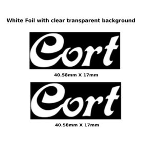 Cort Guitar Decal 174w