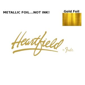 Fender Heartfield Guitar Decal 187g