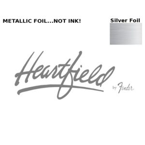 Fender Heartfield Guitar Decal 187s