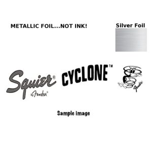 Squier Cyclone Guitar Decal 194s