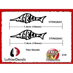 Marlin Stingray Guitar Decal #219