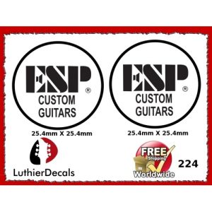 ESP Custom Guitars Decal #224