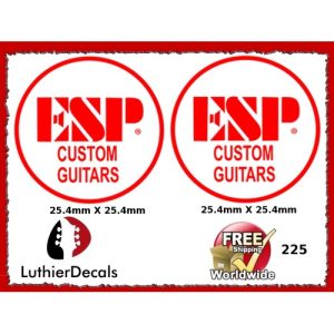 ESP Custom Guitars Decal #225