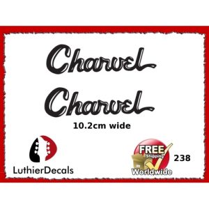 Charvel Guitar Decal Waterslide #238