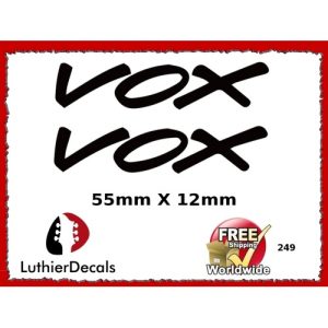 Vox Guitar Decal 249