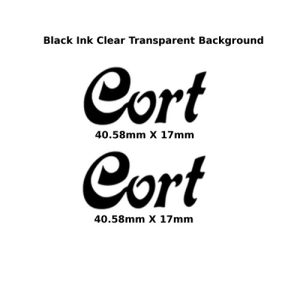 Cort Guitar Decal 283