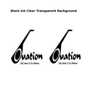 Ovation Guitar Decal 287w