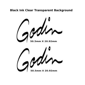 Godin Guitar Decal 292