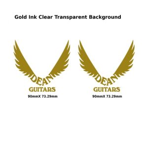 Washburn Dean Dime Guitar Decal 331