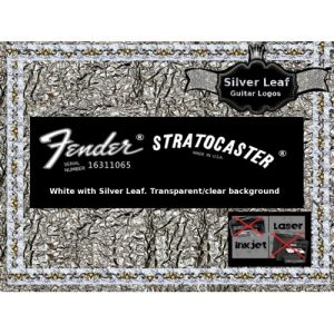 Fender Stratocaster Guitar Decal 71sw