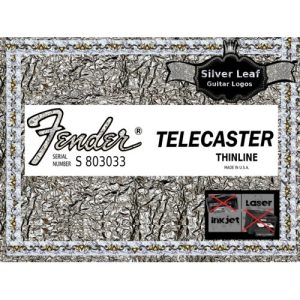 Fender Telecaster Thinline Guitar Decal 76s