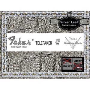 Faker Telefaker Guitar Decal 80s