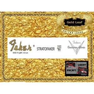 Faker Stratofaker Guitar Decal 81g