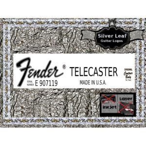 Fender Telecaster Made in USA Guitar Decal 86s