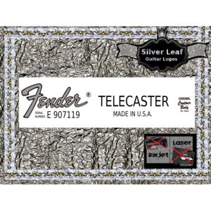 Fender Telecaster Made in USA Guitar Decal 87s