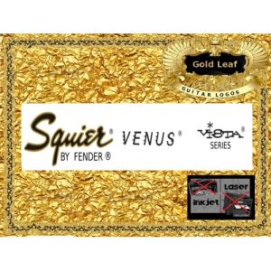 Squier Venus Vista Guitar Decal #92g