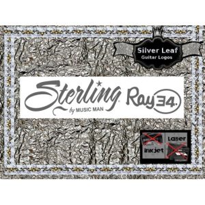 Musicman Sterling Ray 34 Guitar Decal 95s