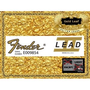 Fender Lead 11 Guitar Decal 97g