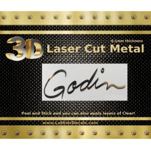 Godin Guitar Decal M72b