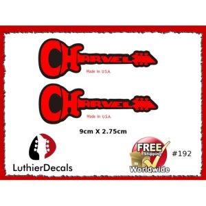 Charvel Guitar Decal 192