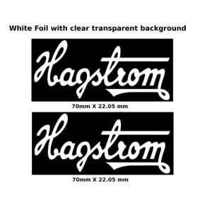 Hagstrom Guitar Decal 184w