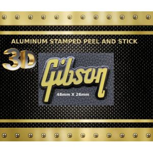 Gibson Aluminum Guitar Case Decal M143