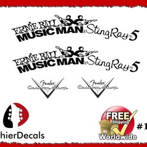 Musicman StingRay 5 Guitar Decal Copy #104