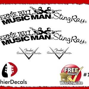 Musicman Ernie Ball Guitar Decal #105