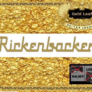 Rickenbacker Decals Guitar Waterslide Headstock logo #114g