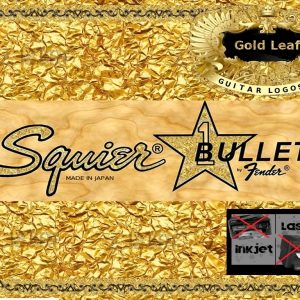 Squier Bullet Guitar Decal #114g