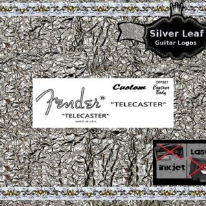 Fender Telecaster Guitar Decal 12s