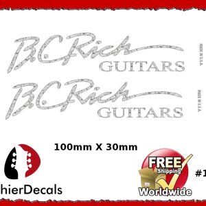 B.C. Rich Guitar Decal #142