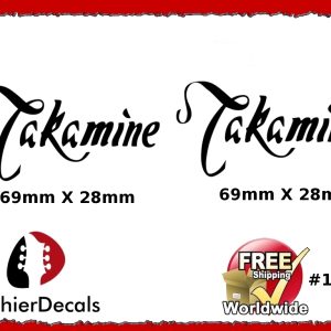 Takamine Guitar Decal Copy #146