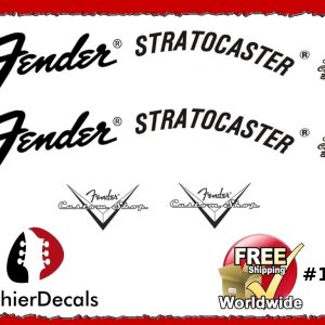 Fender Stratocaster Guitar Decal #149