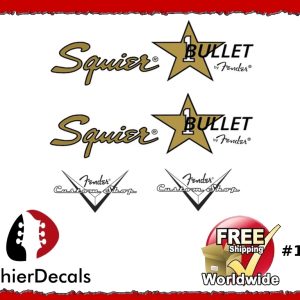 Squier Bullet Guitar Decal #154