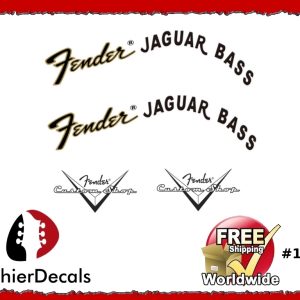 Fender Jaguar Bass Guitar Decal #155