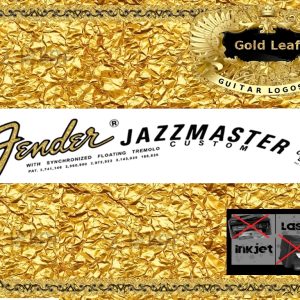 Fender Jazzmaster Guitar Decal 15g